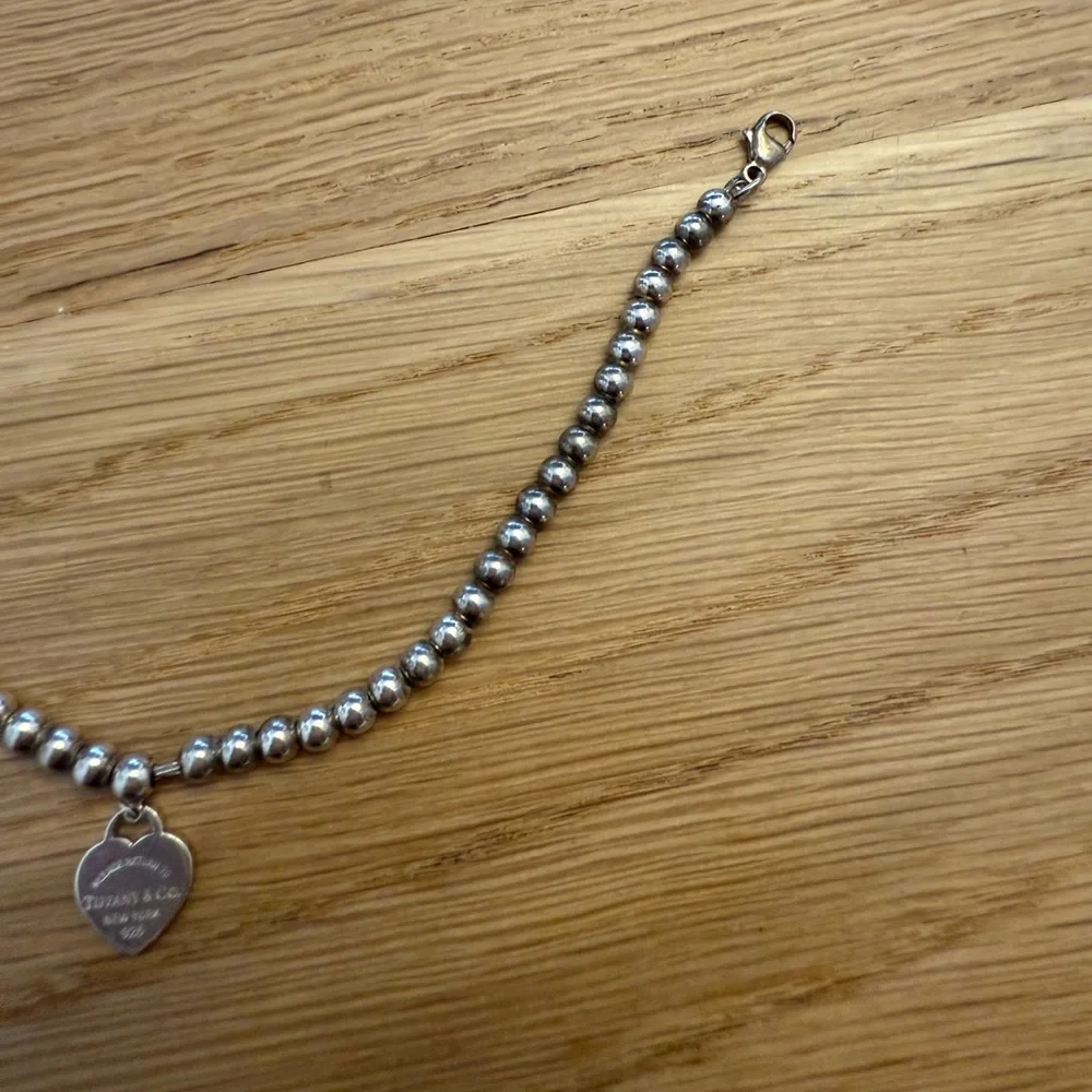 Tiffany & Co. Silver Beaded Bracelet - Picture 5 of 6